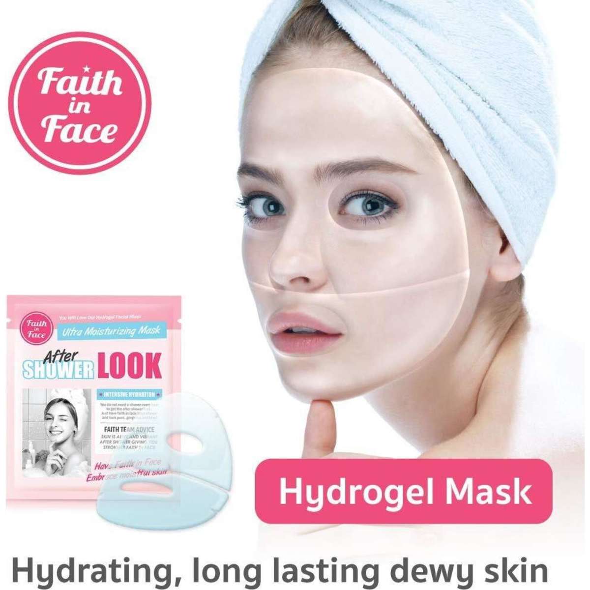 Faith In Face After Shower Look Hydrogel Mask (10 pcs) Woolworths