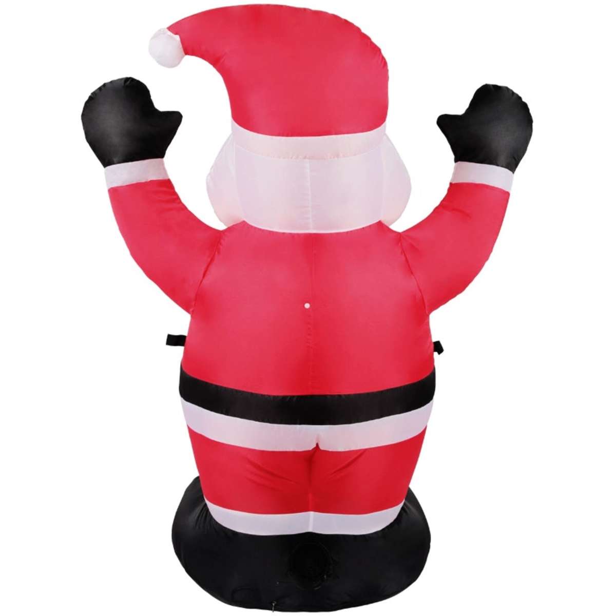 Santaco Inflatable Christmas Decor Cheerful Santa 1.2M LED Lights
