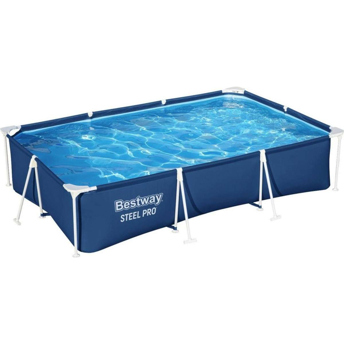 Bestway Above Ground Rectangular Swimming Pool With Filter 3.00 x 2.01M ...