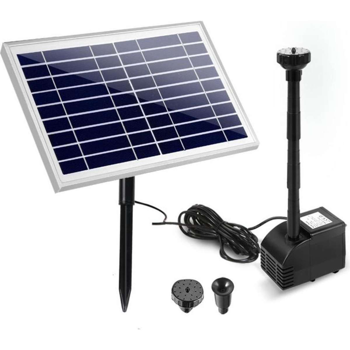 Gardeon Solar Pond Pump Powered Water Fountain Outdoor Submersible ...