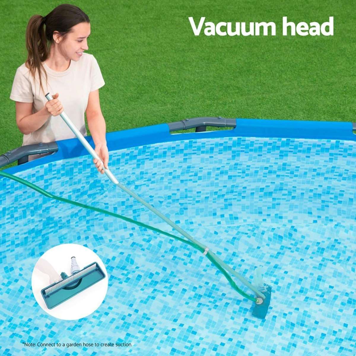 Bestway Pool Cleaner Vacuum Swimming Pools Cleaning Kit Flowclear