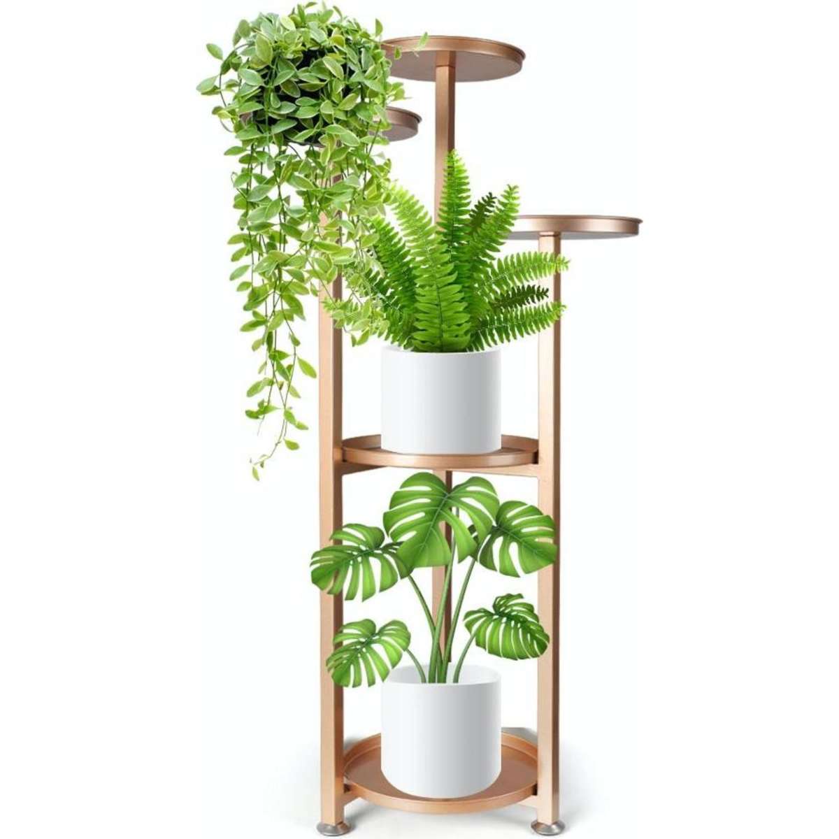 Levede Plant Stand Outdoor Indoor Flower Pots Rack Garden Shelf Home ...