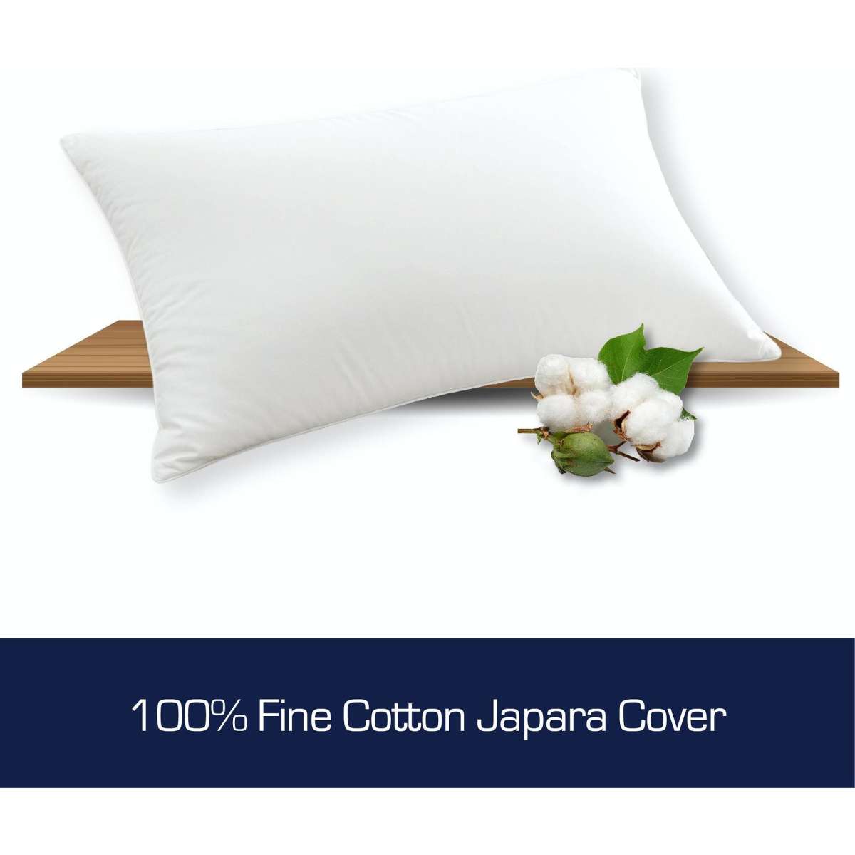 Luxor Australian Made Hotel Quality Pillow Standard Size Four Pack