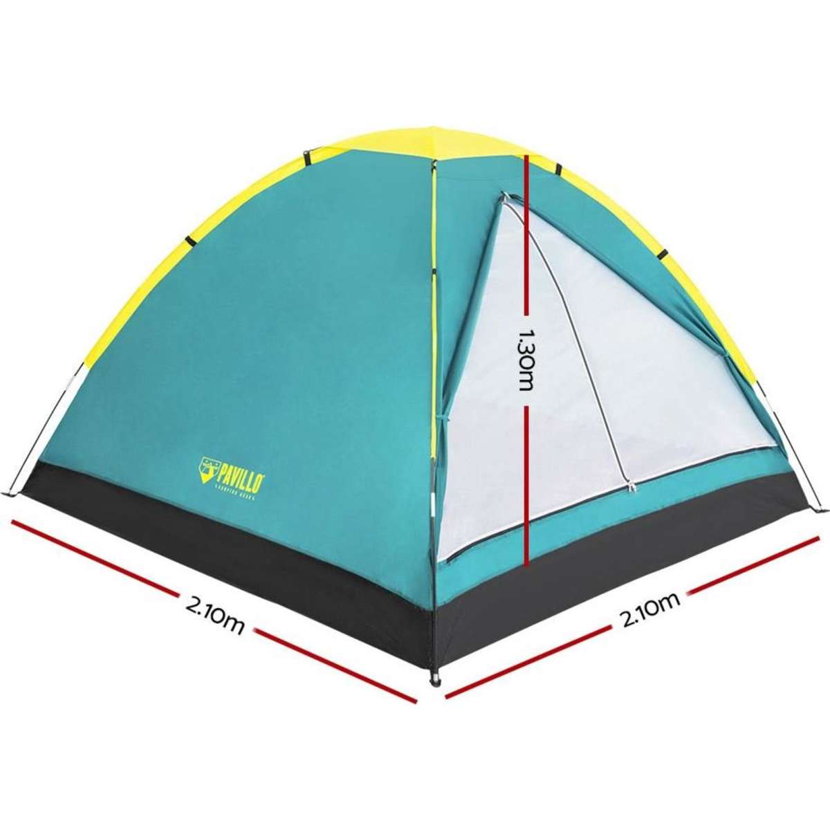 Bestway Camping Tent Pop Up Canvas 3 Person | Woolworths