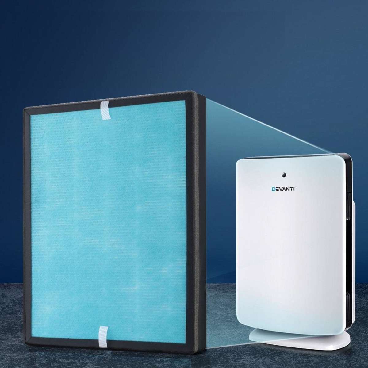 Devanti Air Purifier 3 Layers HEPA Replacement Filter Woolworths