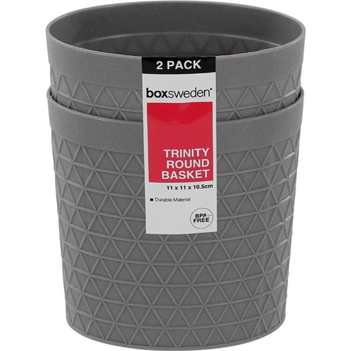 2pc Boxsweden Trinity 11cm Oval Storage/Container