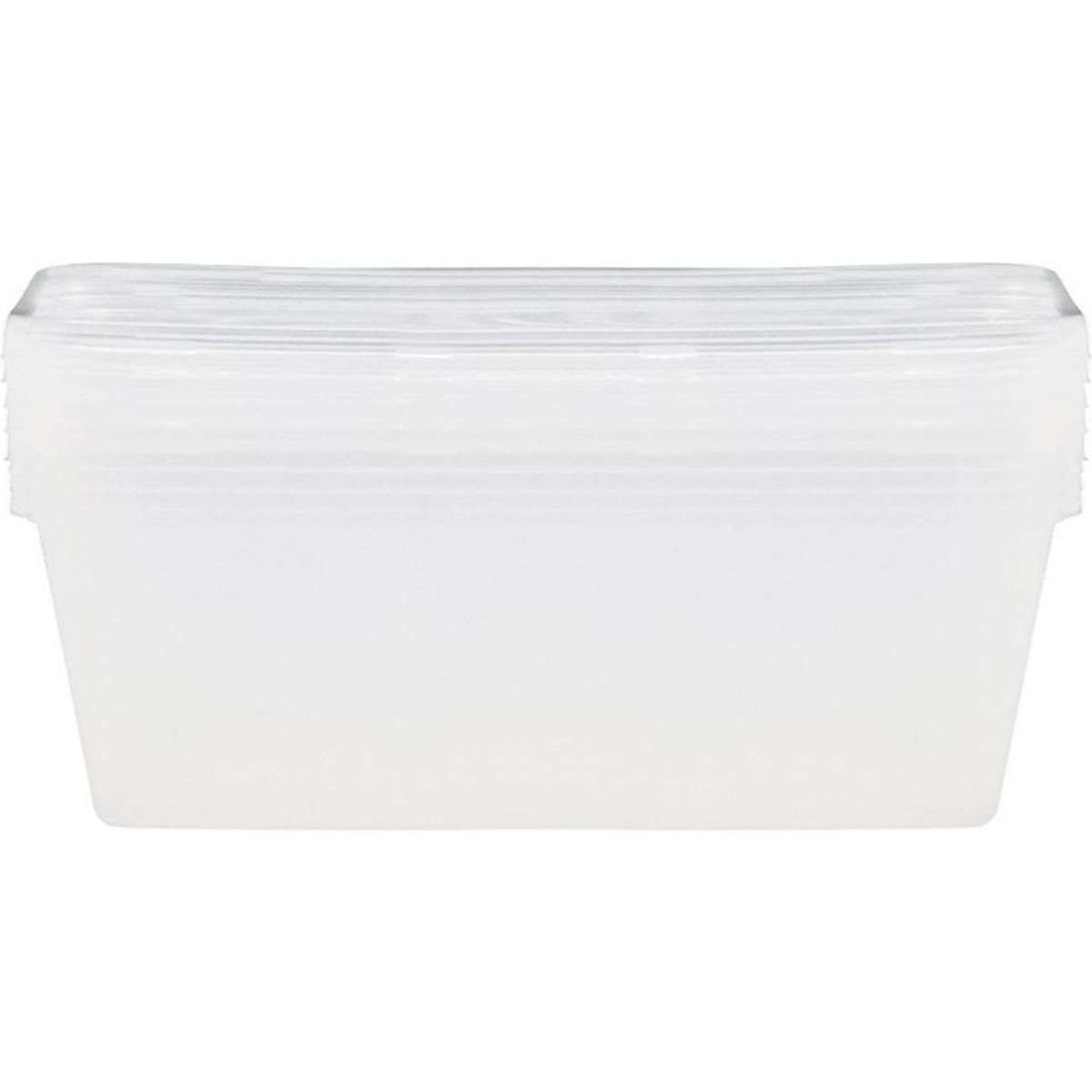 Lemon And Lime Reusable Food Container 4PK 1000ml Woolworths