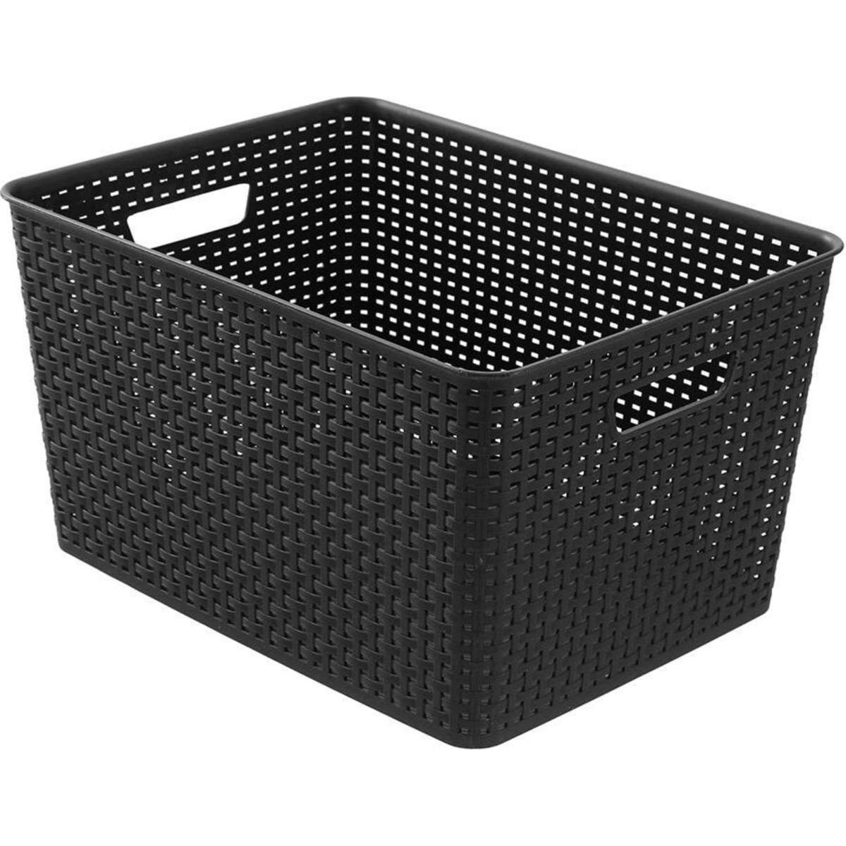 Boxsweden Woven Storage Basket 44.5 x 34 x 25cm Assorted | Woolworths