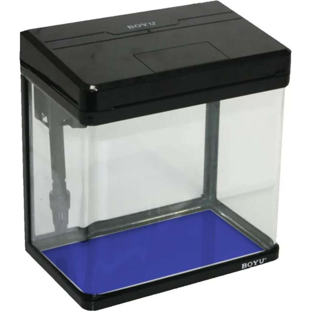 Boyu All In One Aquarium Fish Tank 34L Black MS-420 | Woolworths