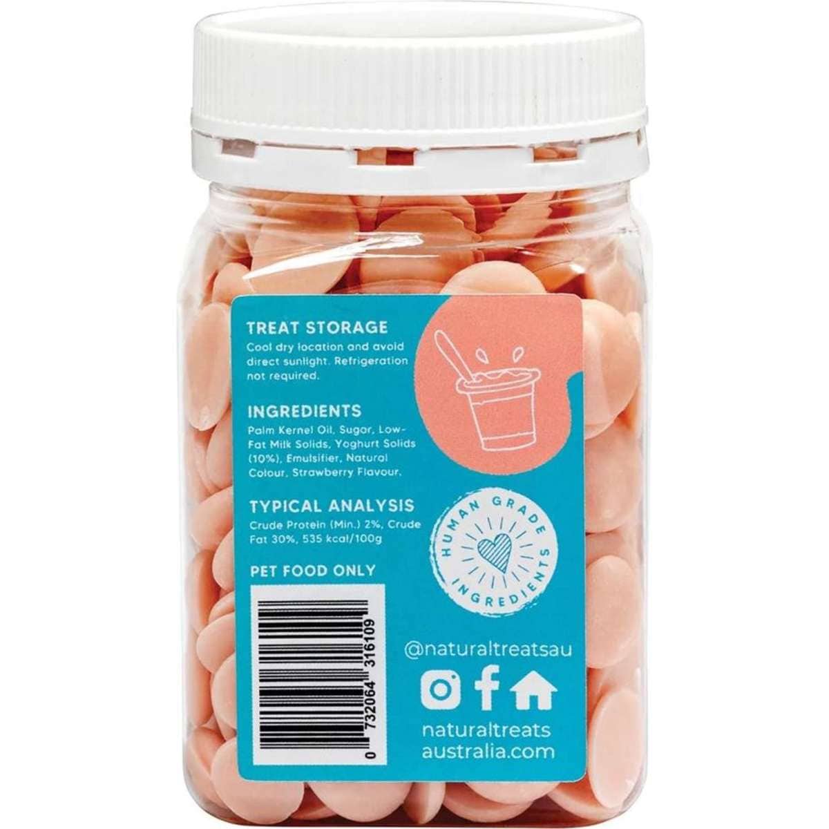 The Pet Project Yoghurt Drops Strawberry 250g Dog/Pet Training Treat