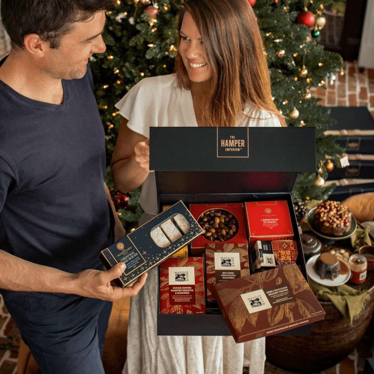 The Hamper Emporium Christmas Decadence Hamper Woolworths