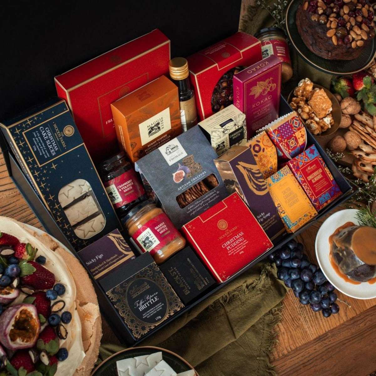 The Hamper Emporium The Ultimate Christmas Foodies Hamper Woolworths