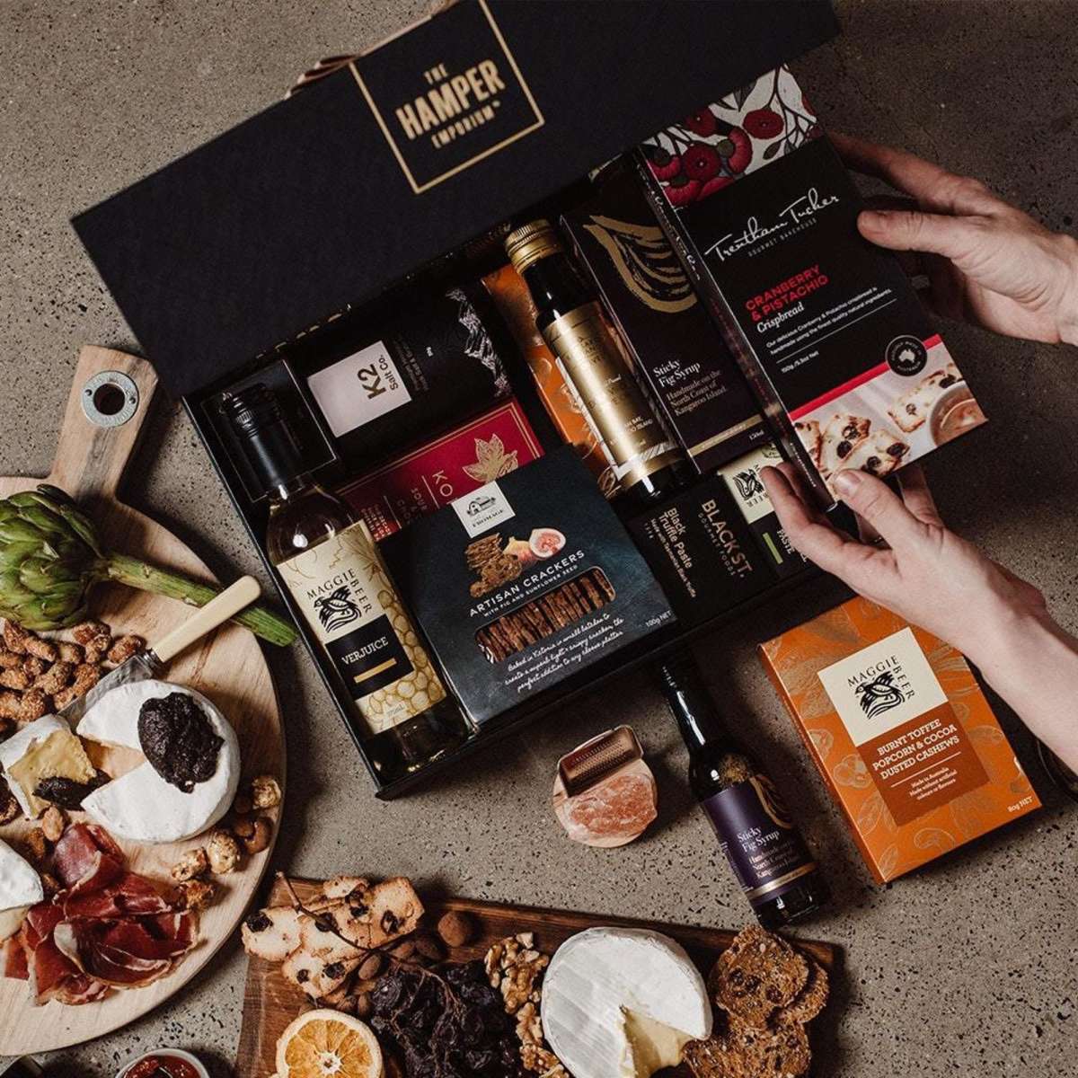 The Hamper Emporium The Ultimate Foodies Hamper Woolworths
