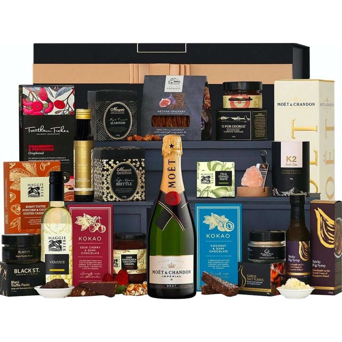 The Hamper Emporium The Ultimate Foodies with Moet Hamper Woolworths