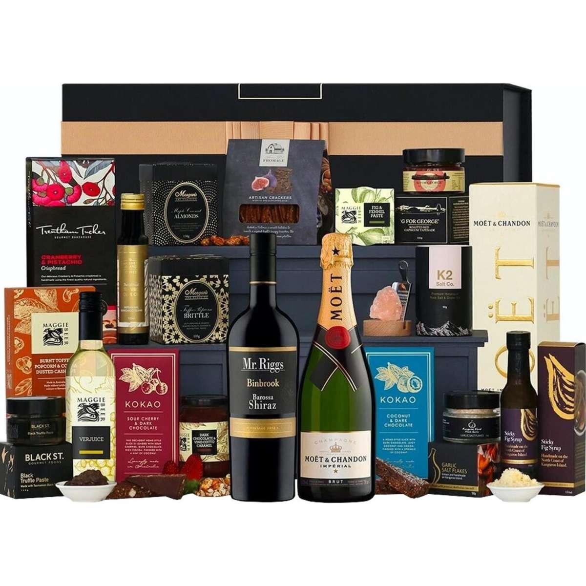 The Hamper Emporium Pure Gold Luxury Foodies Hamper Woolworths
