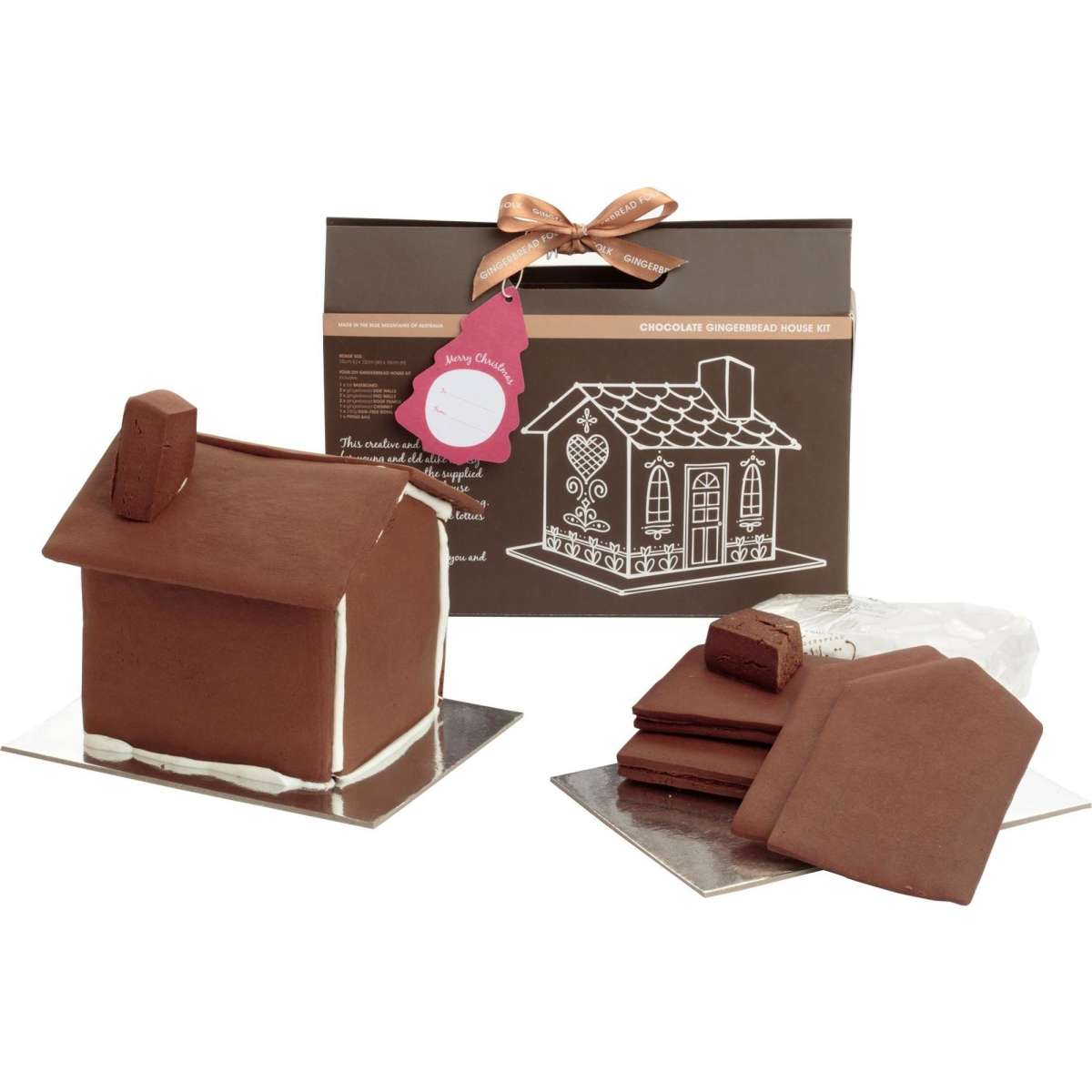 Chocolate Gingerbread House Kit Woolworths