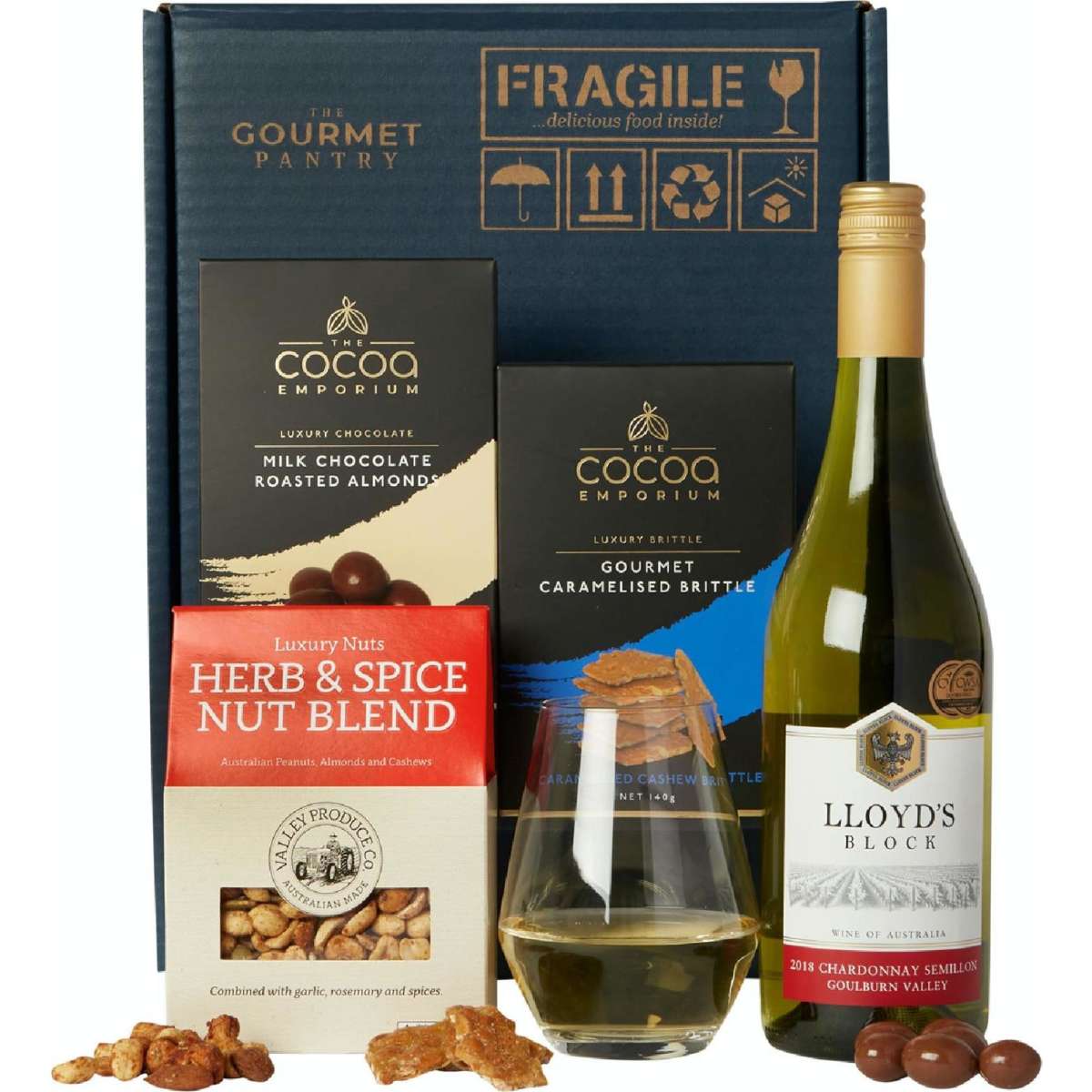 Gourmet Treats White Wine & Gourmet Treats Gift Hamper Woolworths