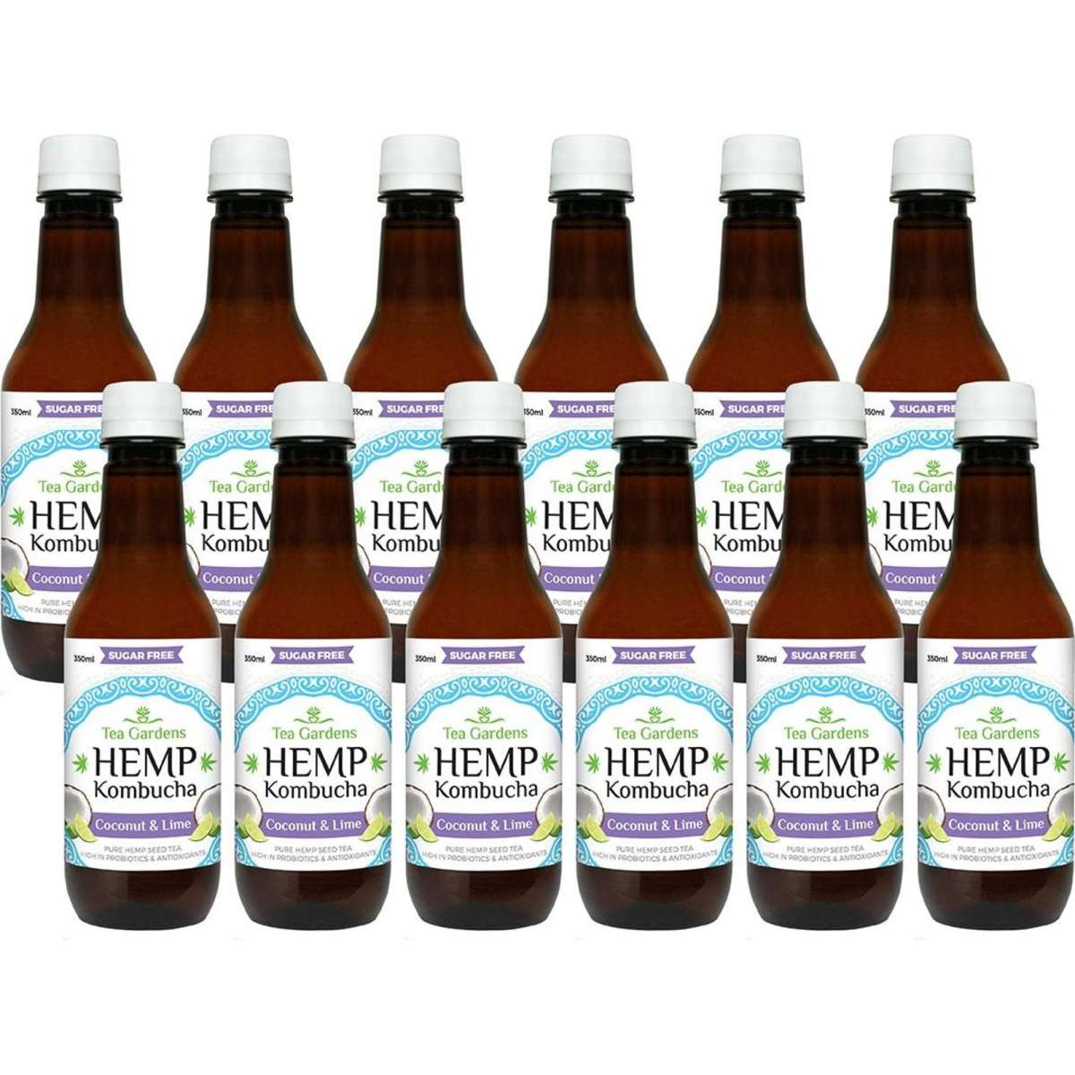 Hemp Kombucha Coconut & Lime 350ml Woolworths