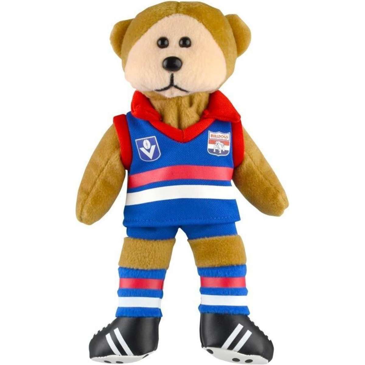 AFL Hrtg W Bulldogs (D) Kids Soft Collectable Bear Toy 3y+ 30cm