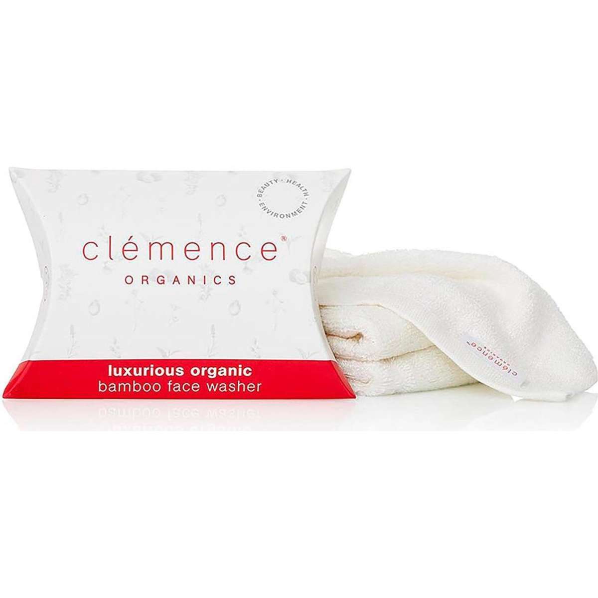 Clemence Organics Luxurious Organic Face Cloth 1pack Woolworths