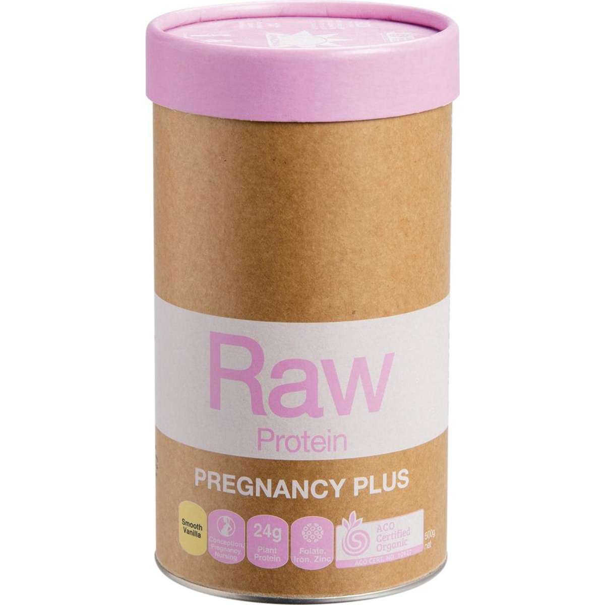 Amazonia Raw Protein Pregnancy Plus Smooth Vanilla 500g Woolworths