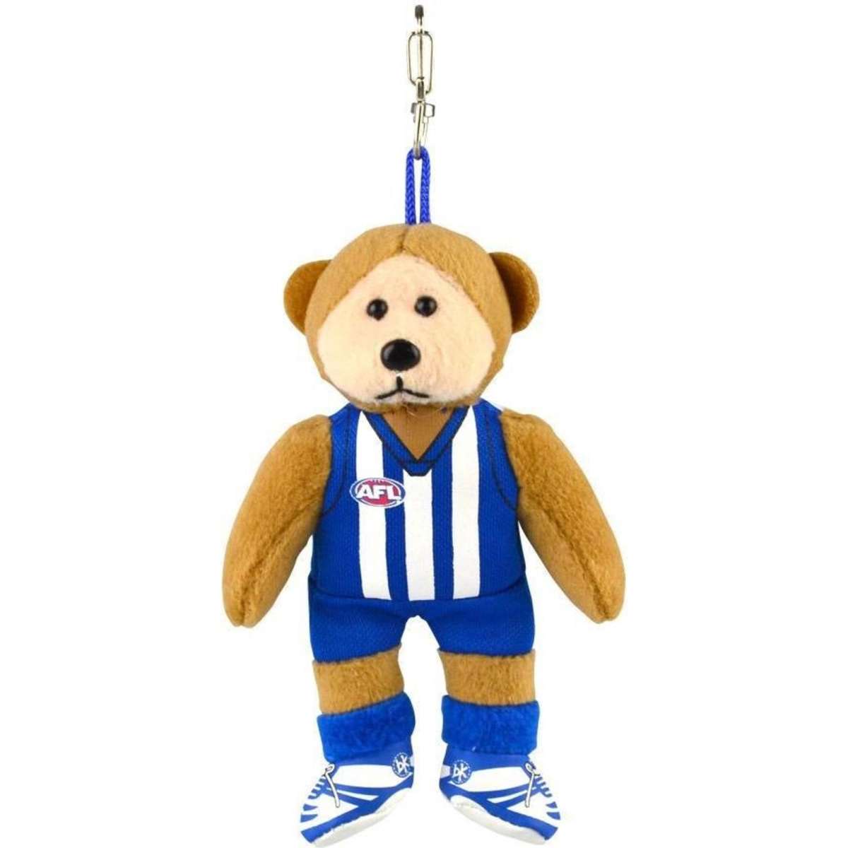 AFL Keyclip Nth Melbourne (D) Kids Soft Collectible Toy 3y+ 14cm