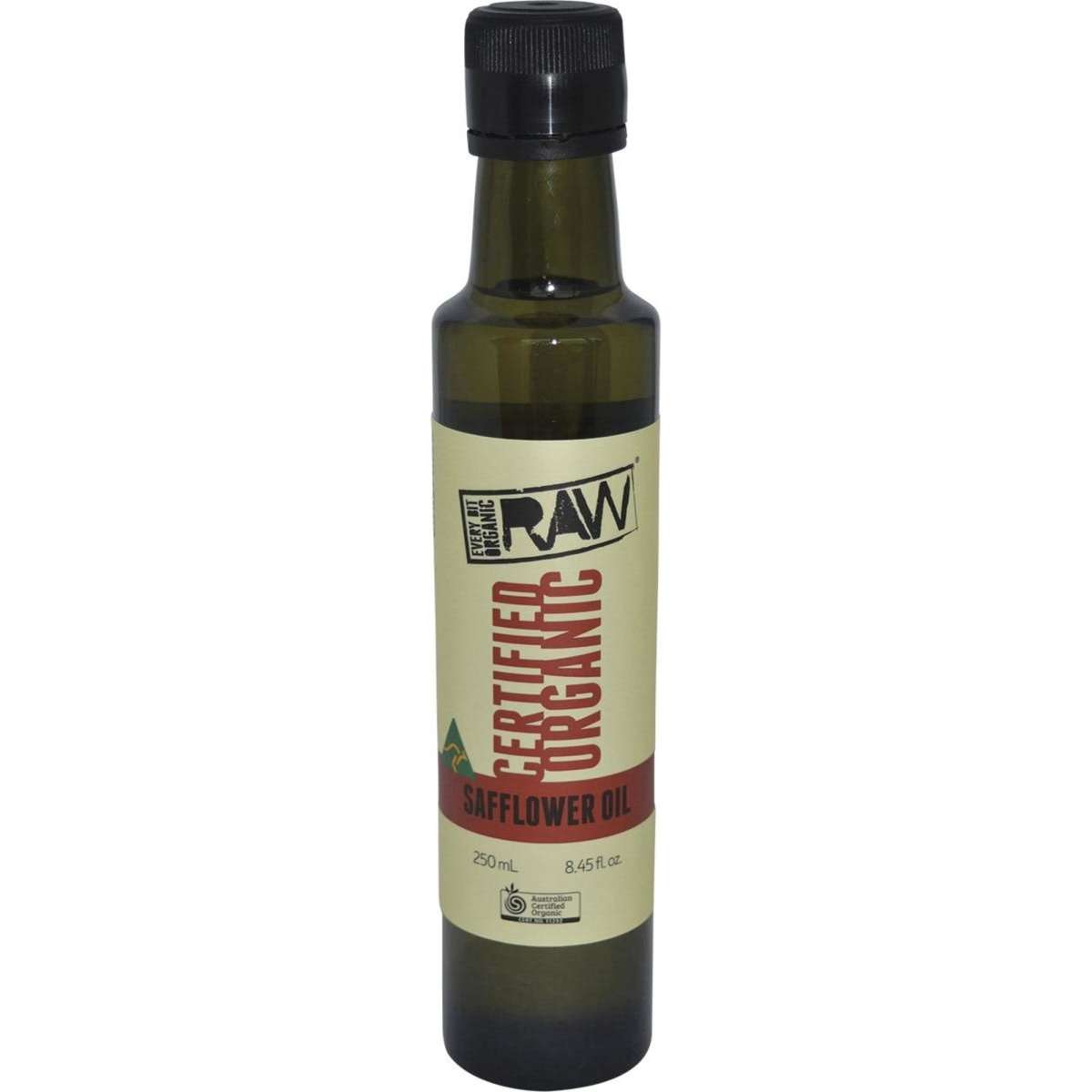 Every Bit Organic Raw Safflower Oil Cold Pressed Unrefined 250ml