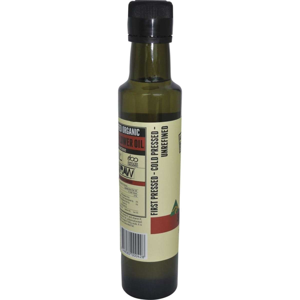 Every Bit Organic Raw Safflower Oil Cold Pressed Unrefined 250ml