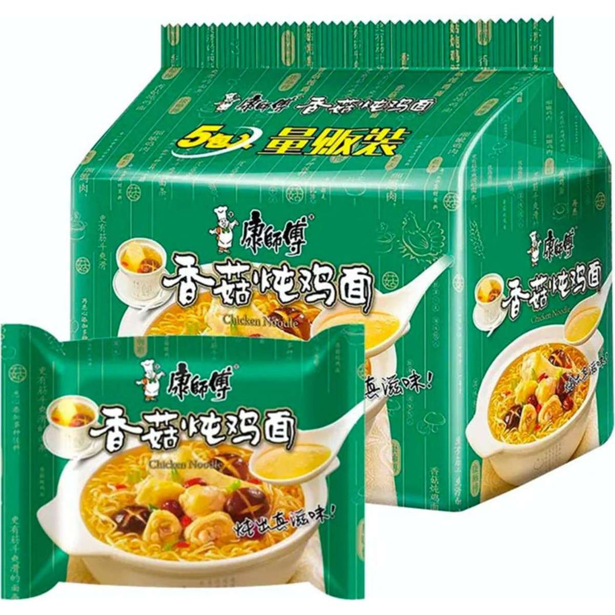 Master Kong Mushroom Chicken Noodle Stew 100g*5bag x 4pack Woolworths