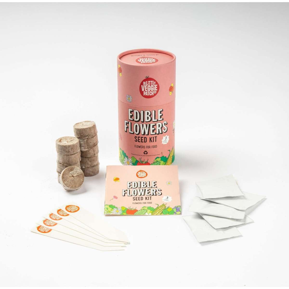 Little Veggie Patch Co Edible Flower Seed Kit 1pack Woolworths