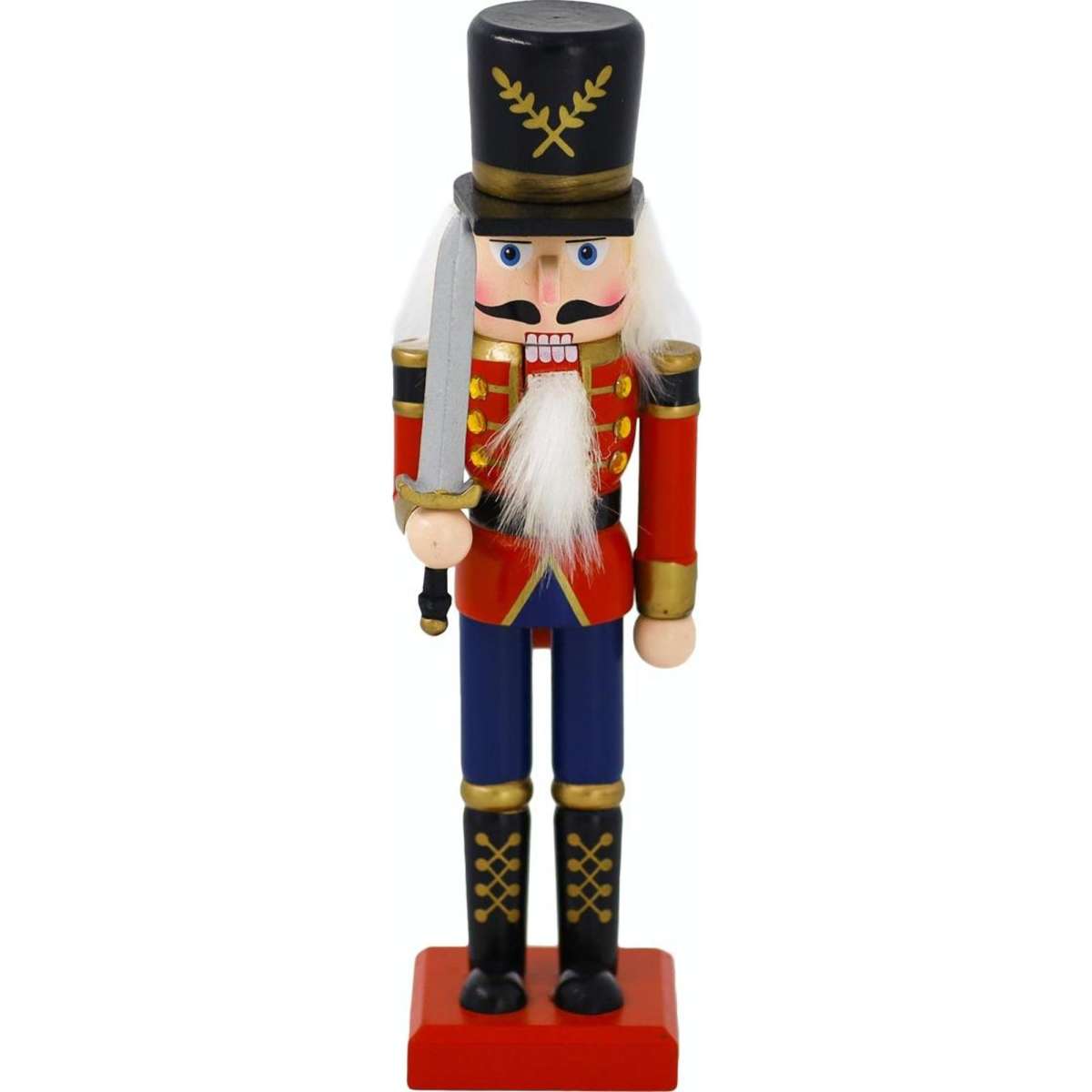 Xmas & Co. Christmas Nutcracker - Red Uniform with Sword 25cm | Woolworths