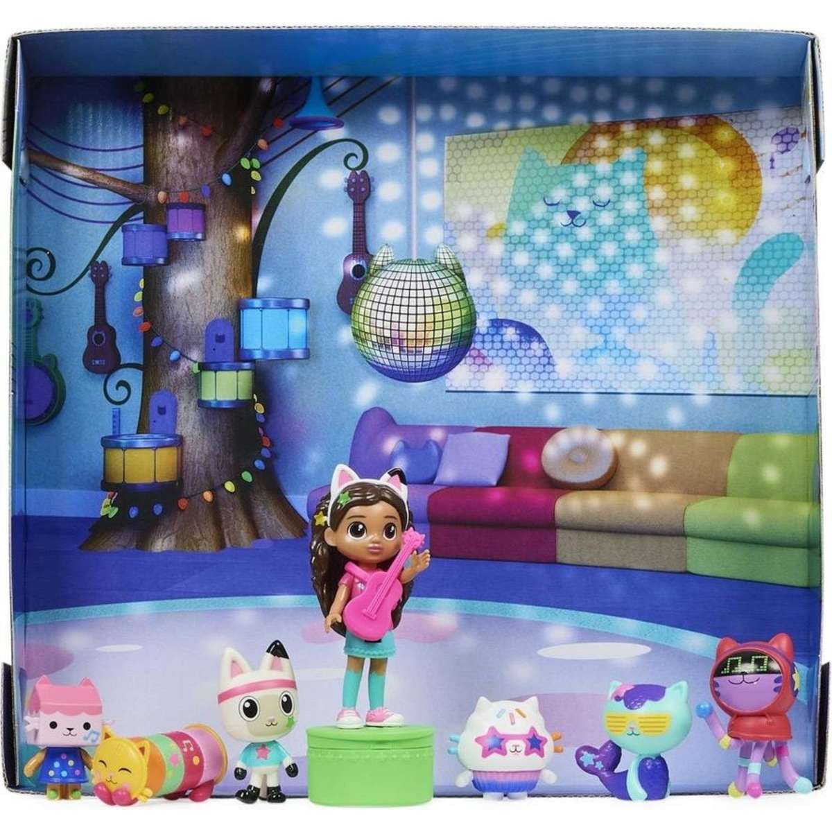 Gabby's Dollhouse Deluxe Figure Set Dance Party Theme Woolworths