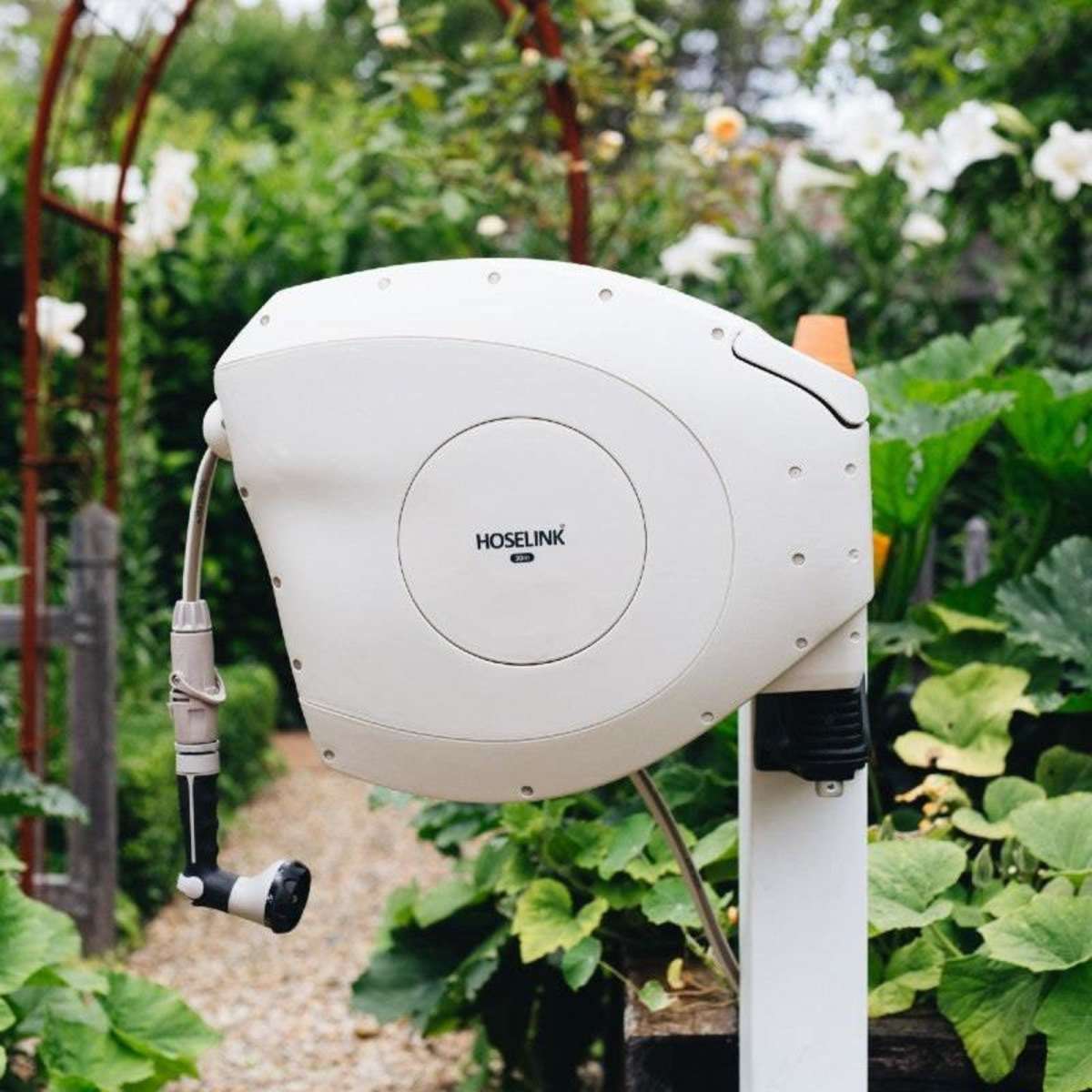 Hoselink Retractable Hose Reel Beige 30m Woolworths