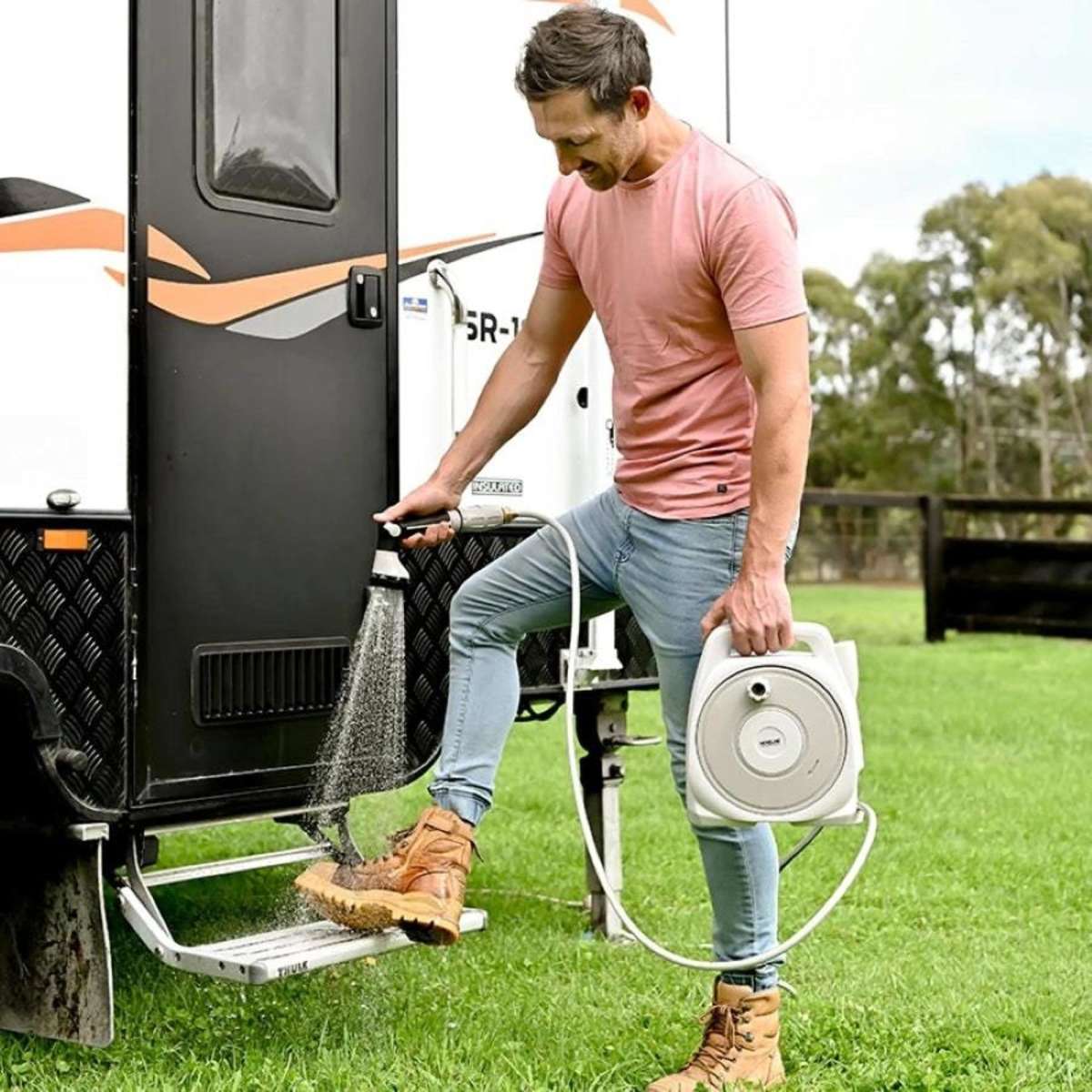 Hoselink Compact Portable Hose Reel 10m Woolworths