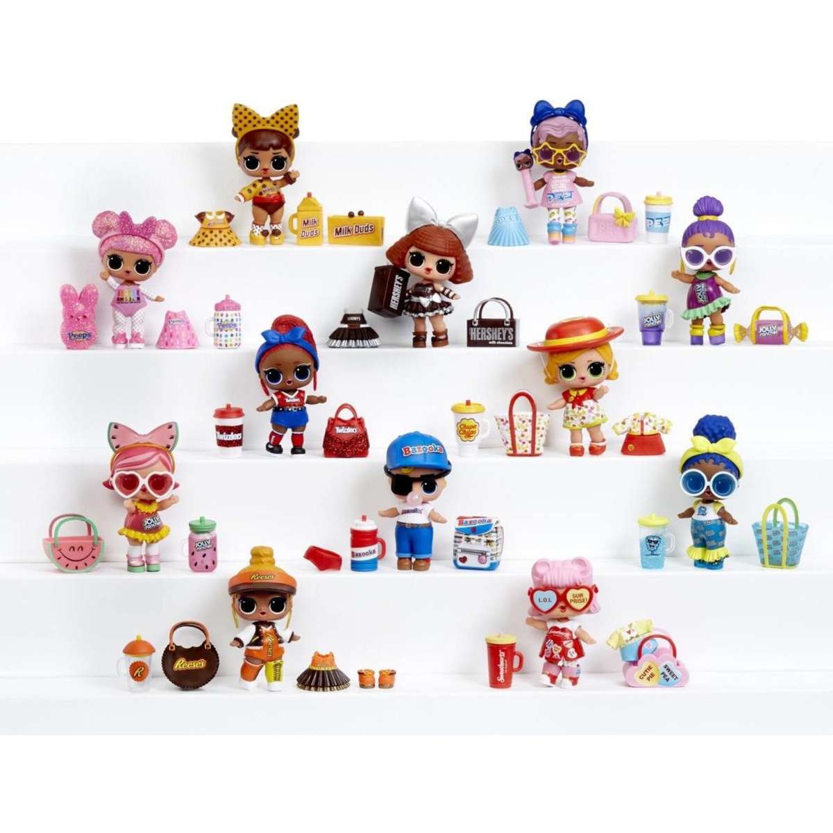 LOL Surprise Loves Mini Sweets SurpriseOMatic Dolls Designs may