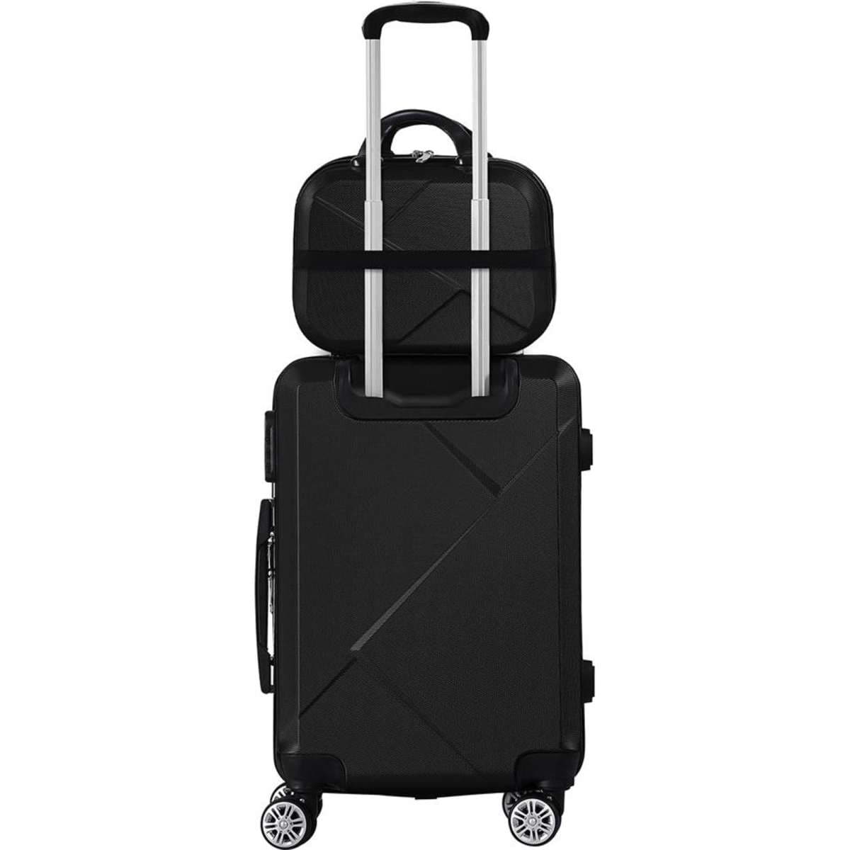 Slimbridge 2pcs 20"Travel Luggage Set Baggage Trolley Suitcase 12