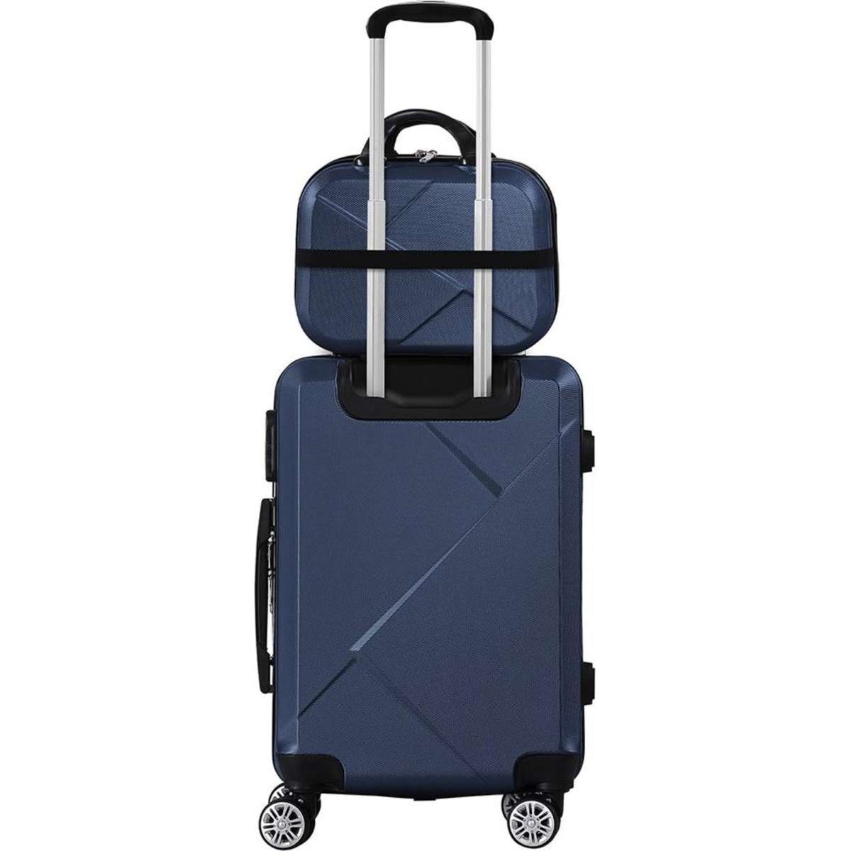 Slimbridge 2pcs 20"Travel Luggage Set Baggage Trolley Suitcase 12