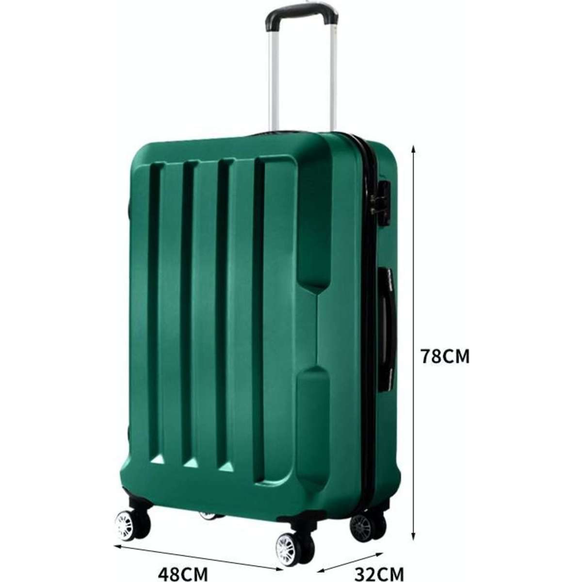 Slimbridge 28" Travel Luggage Check In Lightweight Carry Cabin Suitcase