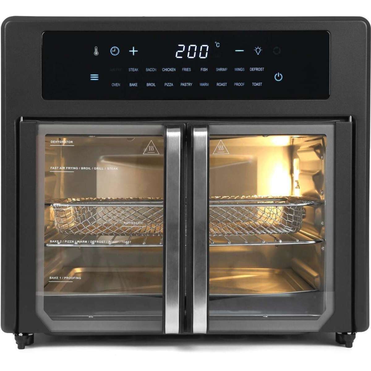 Healthy Choice 25L Air Fryer Convection Oven with 360 Cooking & French ...