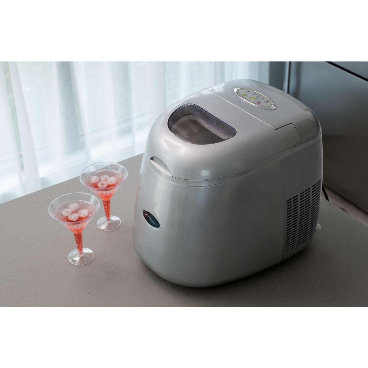 Healthy Choice 15kg Ice Cube Maker with Large Capacity Freeze Ice in 8 Mins Woolworths