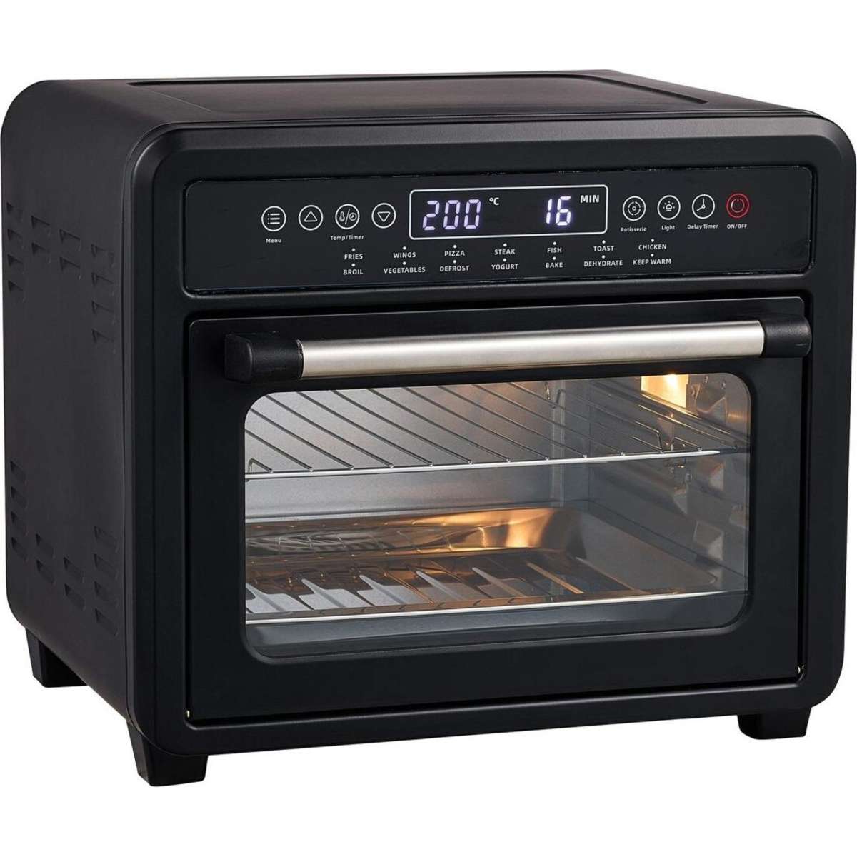 Healthy Choice 23L Digital Air Fryer Convection Oven with 12 Cooking