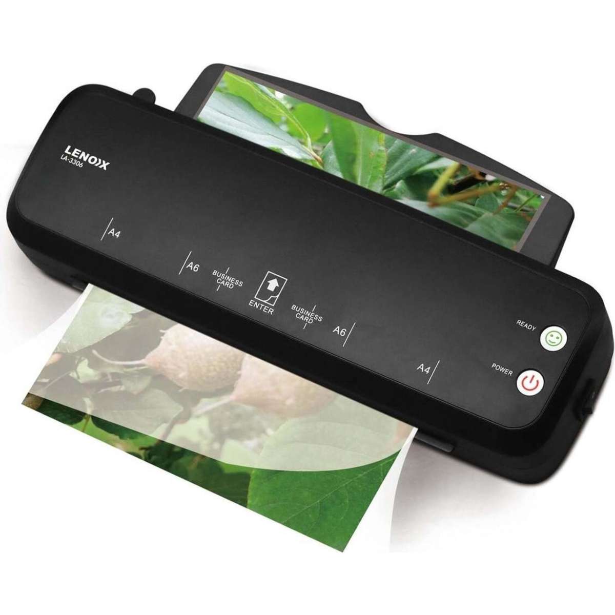 Lenoxx Hot Paper Laminator (A4 Size) 300W, Laminating Thickness 80100