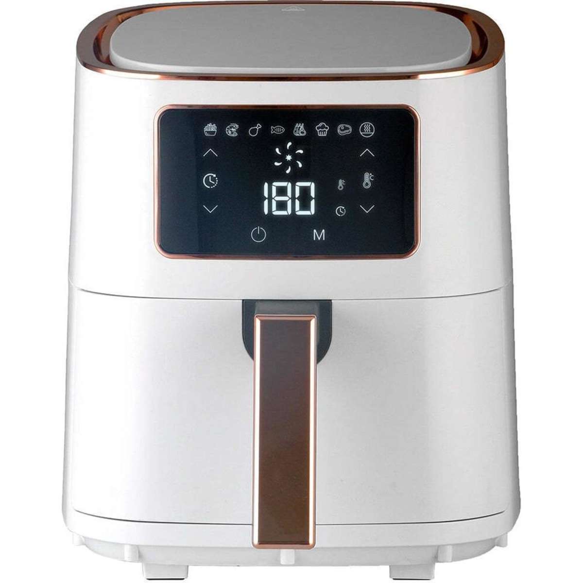Healthy Choice 7L Digital Air Fryer (White Rose Gold) 1700W,
