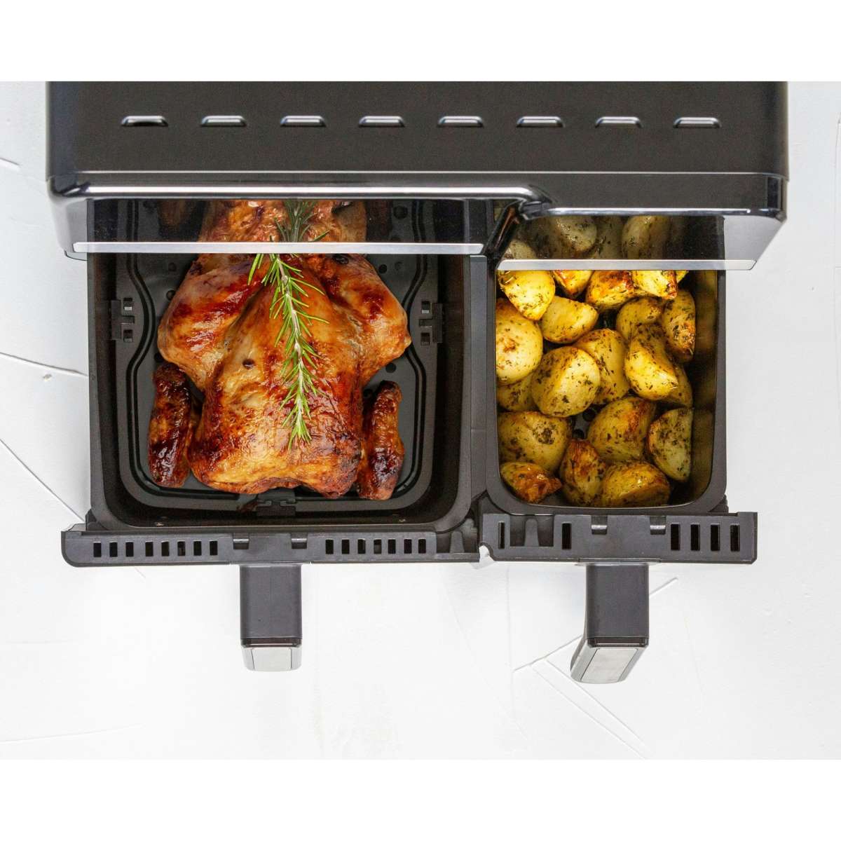 Healthy Choice 10L Digital Dual Zone Air Fryer w/ Dual Temperature