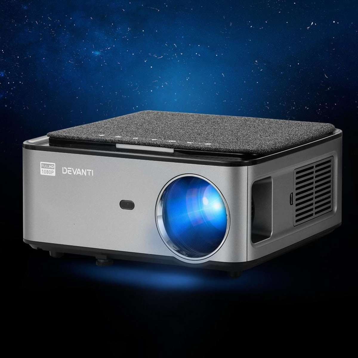 Devanti Mini Video Projector Wifi USB Portable HD 1080P Home Theater