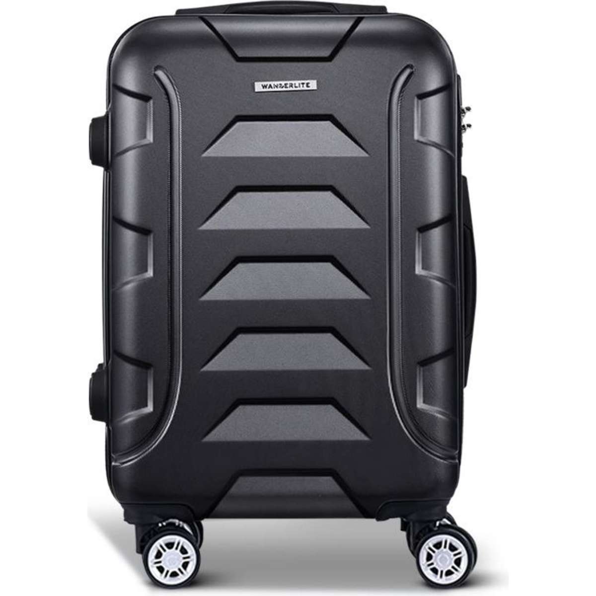 Wanderlite 20" 55cm Luggage Trolley Travel Suitcase Set TSA Hard Case