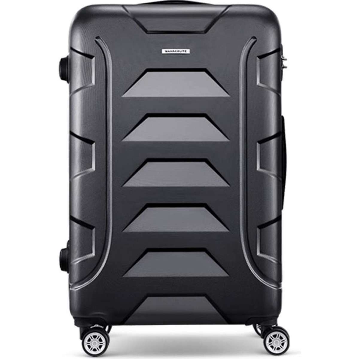 Wanderlite 28" 75cm Luggage Trolley Travel Suitcase Set TSA Hard Case
