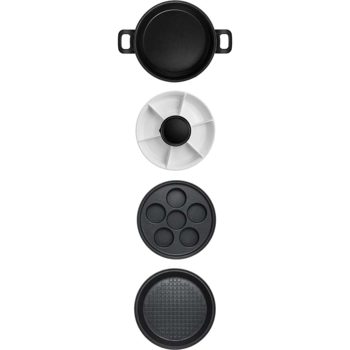 Morphy Richard's Round MultiFunction Cooking Pot White MRMP18W