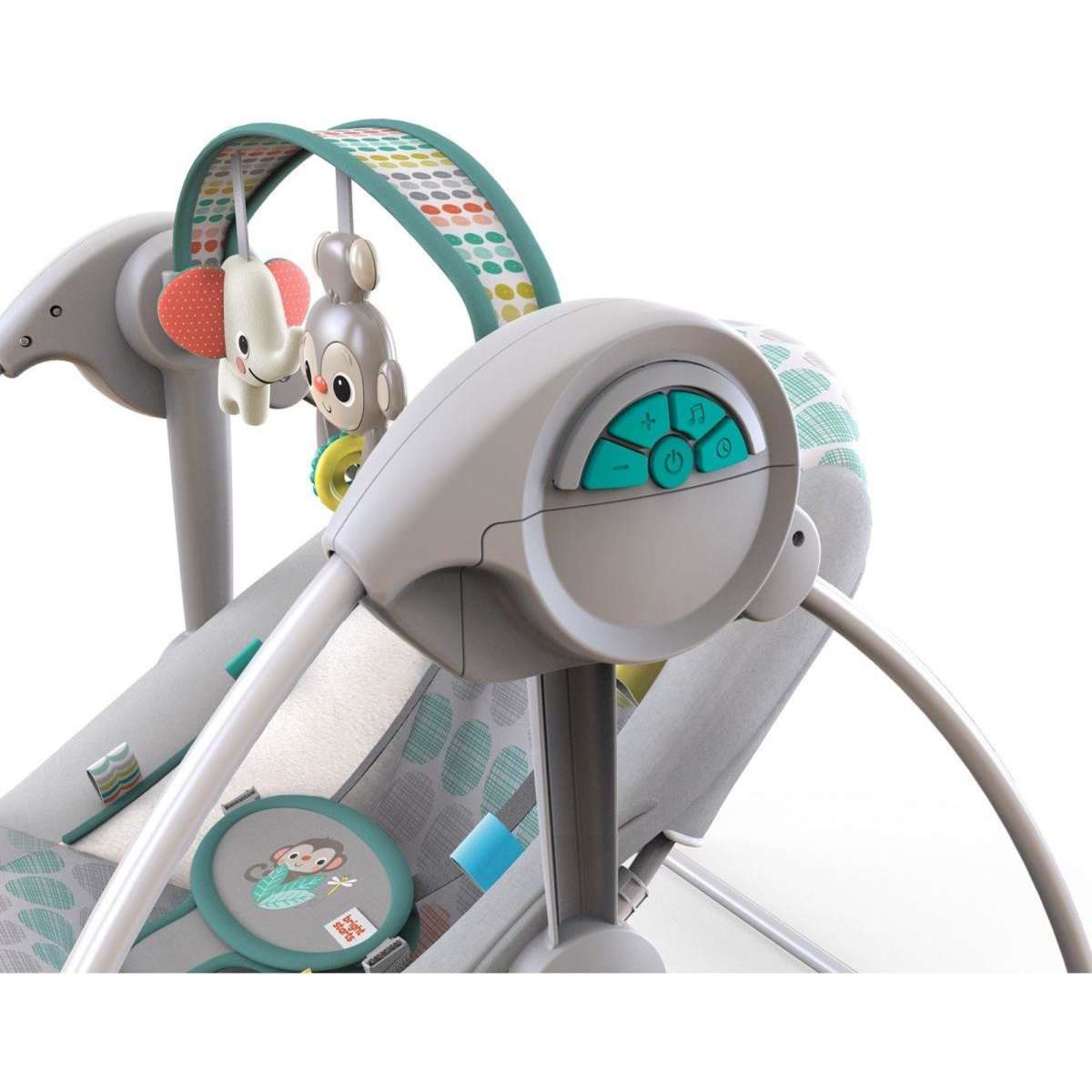 Bright Starts Whimsical Wild Portable Swing Woolworths