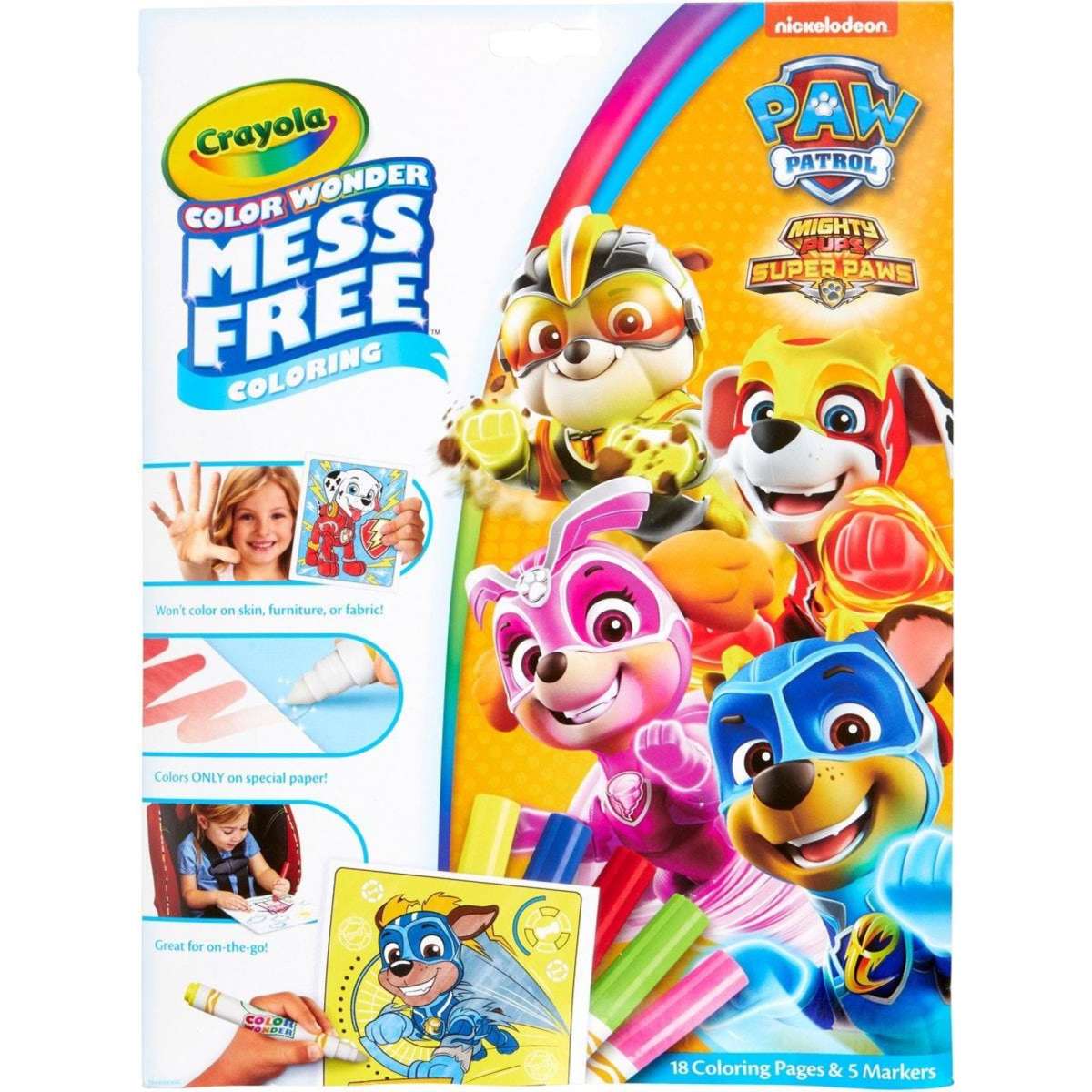 Crayola Color Wonder Mess Free Colouring Paw Patrol Woolworths